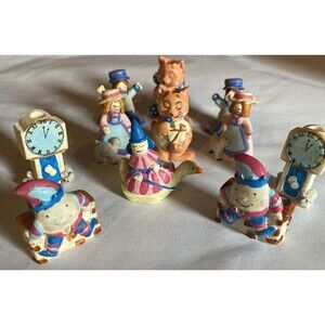 1988? LVC Nursery Rhyme Birthday Candle Holders (11 Pcs)